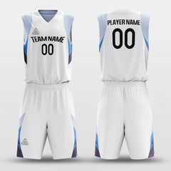 Pinstripe4 - Customized Reversible Basketball Jersey