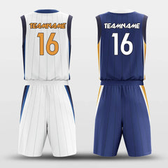 Pinstripe - Customized Reversible Basketball Jersey