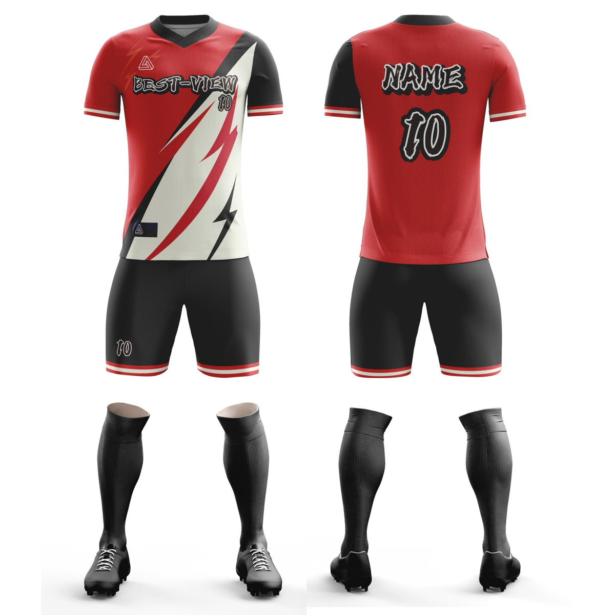 Lightning - Custom Soccer Jersey for Kid Sublimation