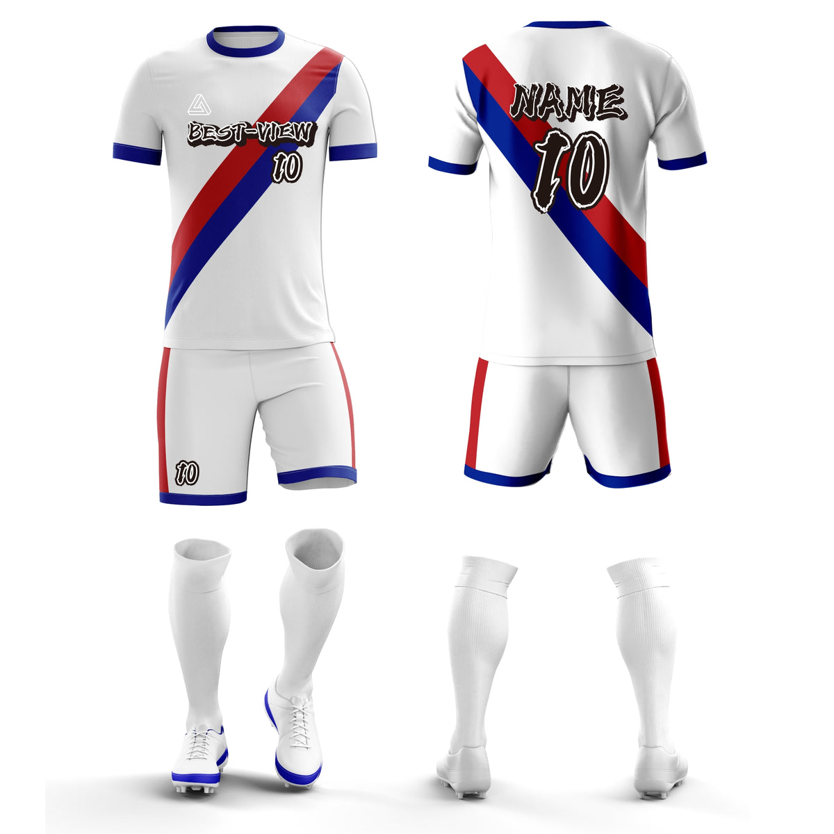 Pinstripe3 - Custom Soccer Jersey for Audlt Sublimation