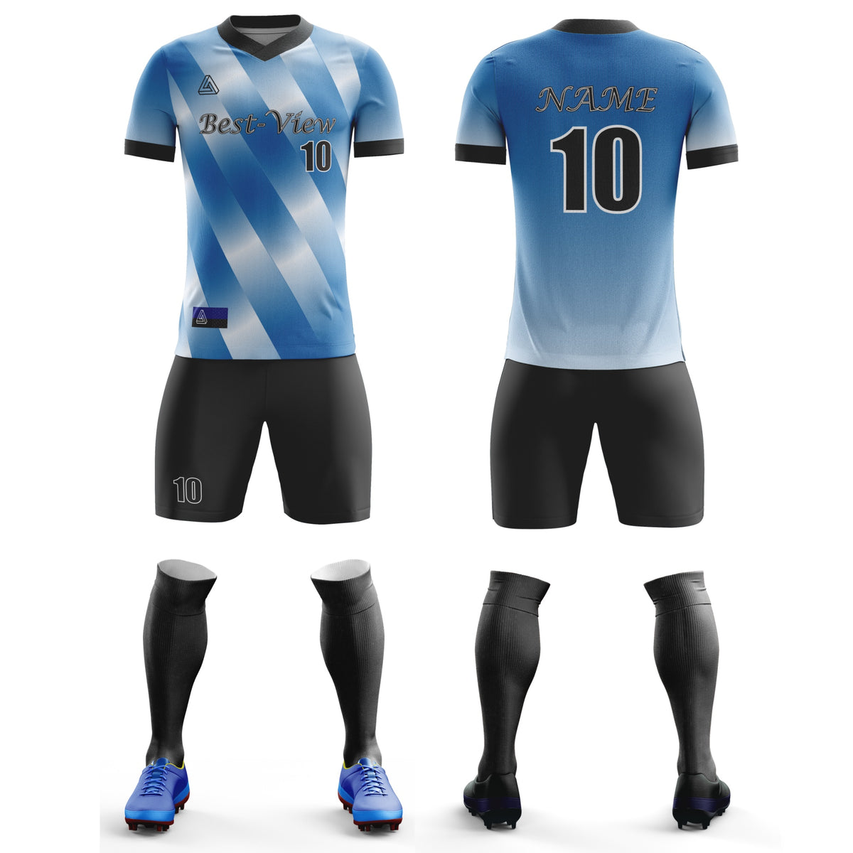 Streak - Custom Soccer Jersey for Audlt Sublimation