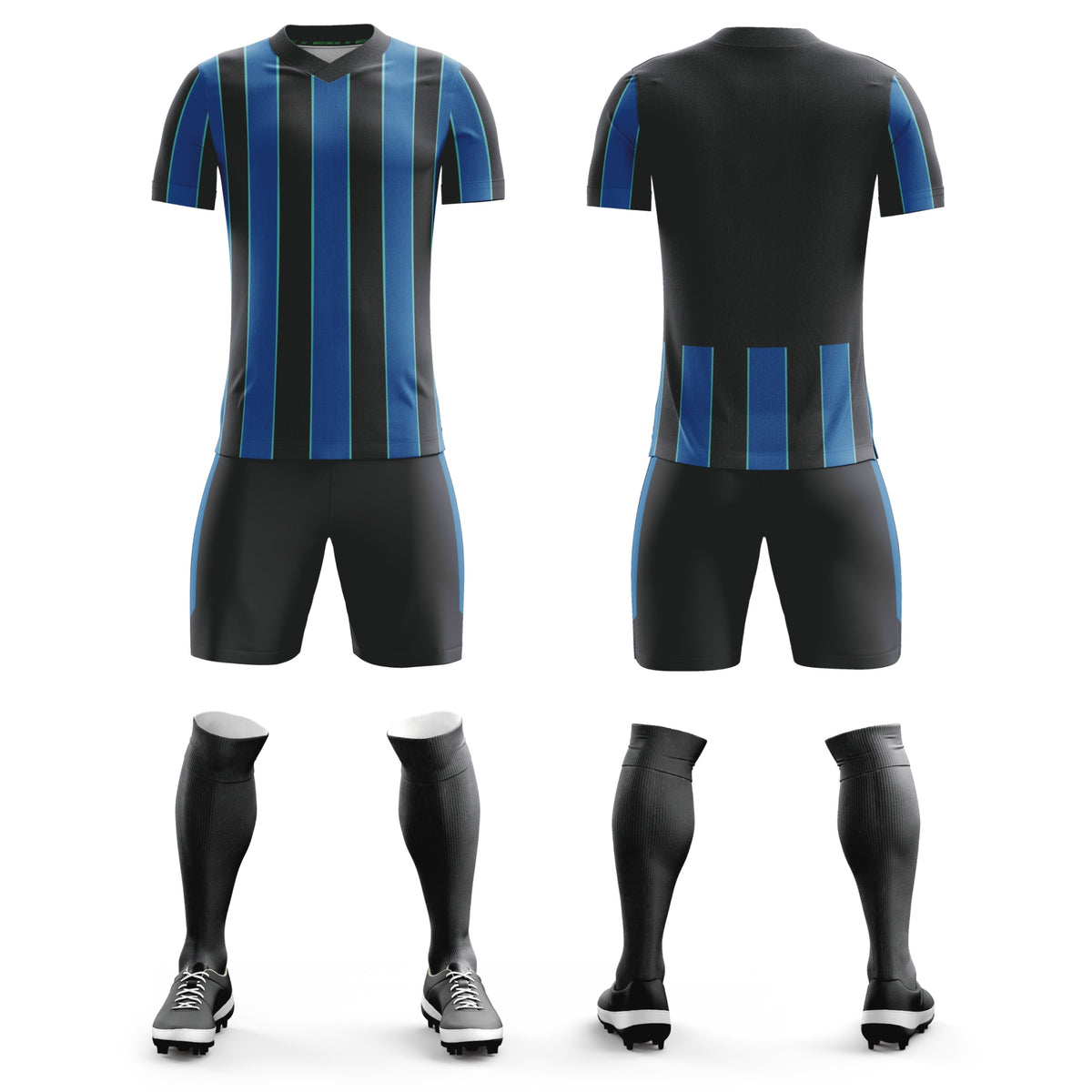 Stripe5 - Custom Soccer Jersey for Audlt Sublimation