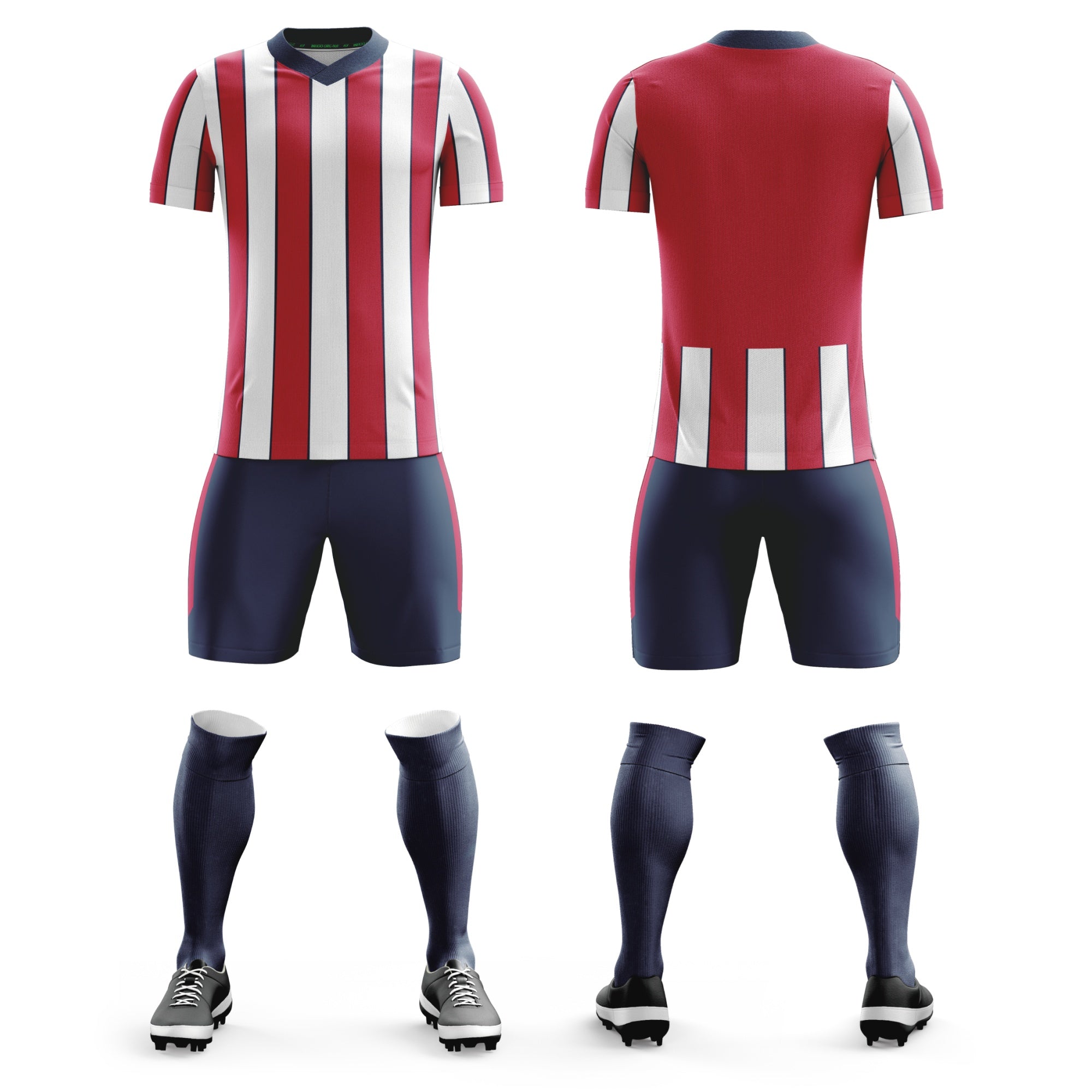 Stripe5 - Custom Soccer Jersey for Audlt Sublimation